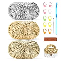 Metallic shirt yarn for sale  Delivered anywhere in UK