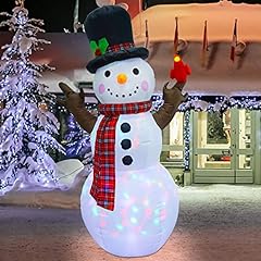 Twinkle Star 6 FT Christmas Inflatable Snowman with for sale  Delivered anywhere in Canada