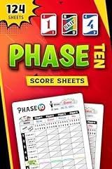 Phase ten score for sale  Delivered anywhere in USA 