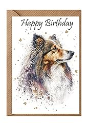 Sheltie dog birthday for sale  Delivered anywhere in UK