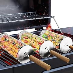 Ivtivfu rolling grilling for sale  Delivered anywhere in USA 