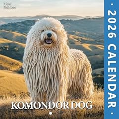 Komondor dog calendar for sale  Delivered anywhere in UK