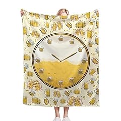 Beer clock blanket for sale  Delivered anywhere in USA 