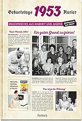 1953 geburtstagskurier druckfr d'occasion  Livré partout en France