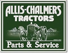 Allis Chalmers Tractors Parts & Service Metal Sign for sale  Delivered anywhere in Canada
