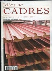 Idees cadres magazine d'occasion  Livré partout en France