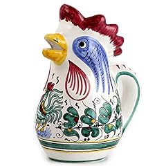 Orvieto green rooster for sale  Delivered anywhere in USA 