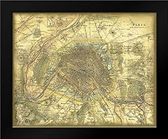 Map paris 24x20 for sale  Delivered anywhere in USA 