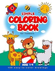 Simple coloring book for sale  Delivered anywhere in USA 