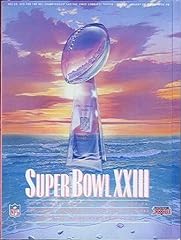 Super bowl xxiii for sale  Delivered anywhere in UK