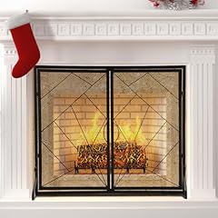 Flat fireplace screen for sale  Delivered anywhere in USA 