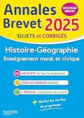 Annales brevet 2025 d'occasion  Livré partout en France