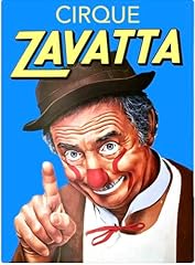 Cirque zavatta affiche d'occasion  Livré partout en France