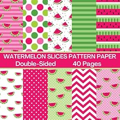 Watermelon slices scrapbook d'occasion  Livré partout en France