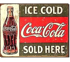 Tin sign coke for sale  Delivered anywhere in USA 