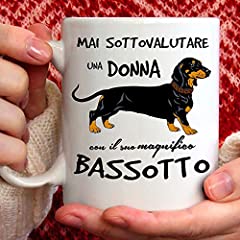 Tazza cane bassotto usato  Spedito ovunque in Italia 