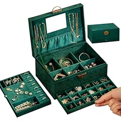 Layer jewellery box for sale  Delivered anywhere in Ireland