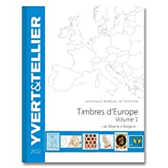 EUROPE Volume 1 - 2022 (Catalogue des timbres des pays d'occasion  Livré partout en France