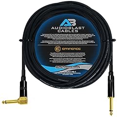 Audioblast - 35 Foot - HQ-1 - Ultra Flexible - Dual Shielded (100%) - Guitar Instrument Effects Pedal Patch Cable w/Eminen. usato  Spedito ovunque in Italia 