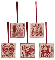 Anchor RDK55 Cross Stitch Kit: Counted: Christmas Tags for sale  Delivered anywhere in UK