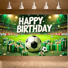 Soccer birthday banner for sale  Delivered anywhere in USA 