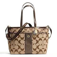 Coach signature stripe for sale  Delivered anywhere in USA 