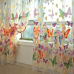 Floral butterfly sheer for sale  Delivered anywhere in UK