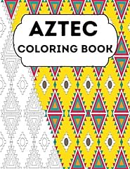 Aztec coloring book for sale  Delivered anywhere in UK
