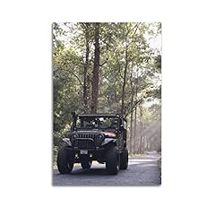 Cars posters jeep for sale  Delivered anywhere in UK