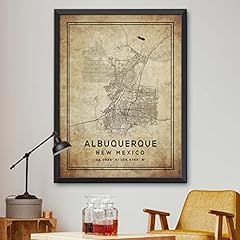 Map albuquerque new for sale  Delivered anywhere in USA 