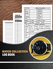 Watch collection log for sale  Delivered anywhere in UK