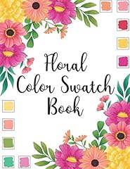 Floral color swatch for sale  Delivered anywhere in USA 