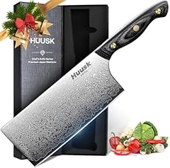 Huusk damascus cleaver for sale  Delivered anywhere in USA 