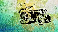 Wandtattoo traktor traktor gebraucht kaufen  Wird an jeden Ort in Deutschland