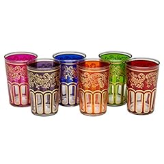 Moroccan tea glasses for sale  Delivered anywhere in UK