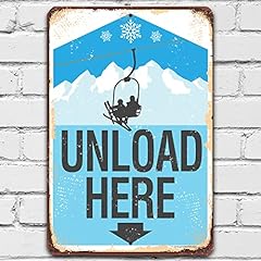 Vintage ski signs for sale  Delivered anywhere in USA 