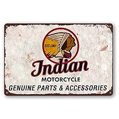 Tin sign indian for sale  Delivered anywhere in USA 
