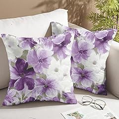 Purple floral throw for sale  Delivered anywhere in UK