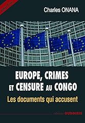 Crimes censure congo d'occasion  Livré partout en France
