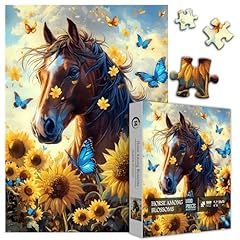 Flower horse puzzles for sale  Delivered anywhere in USA 