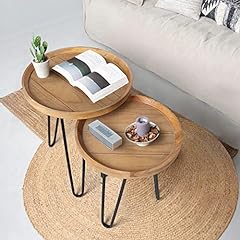 Oakrain nesting tables for sale  Delivered anywhere in USA 