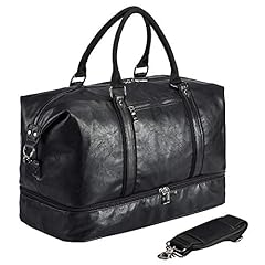 Leather travel bag for sale  Delivered anywhere in UK