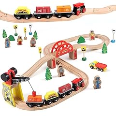 Qilay wooden train for sale  Delivered anywhere in USA 