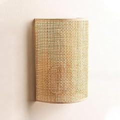 Lampada parete bambù usato  Spedito ovunque in Italia 