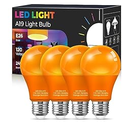 Orange light bulbs for sale  Delivered anywhere in USA 