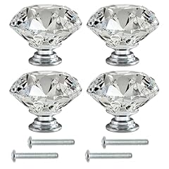 Pcs crystal knobs for sale  Delivered anywhere in UK