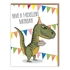Funny dinosaur birthday for sale  Delivered anywhere in UK