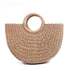 Straw bag womens for sale  Delivered anywhere in USA 