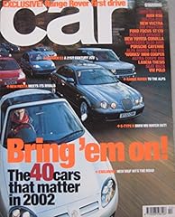 Car magazine 2002 for sale  Delivered anywhere in UK