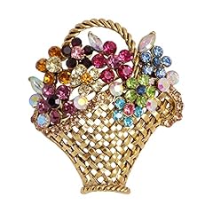 Rhinestone flower basket for sale  Delivered anywhere in USA 